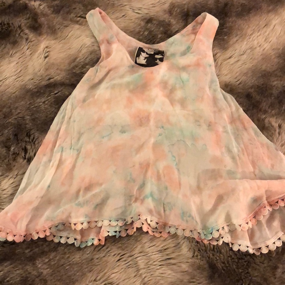 Pastel Tie Dye Tank